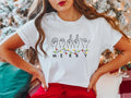 Merry Sign Language Shirt, Speech Language Christmas Lights Tee, Unisex ASL Christmas Party T-Shirt, Hand Language...