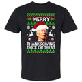 Merry Thanksgiving Trick Or Treat T Shirt Hoodie, Sweatshirt | GrindPrints.com