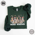 Merry Woofmas Sweatshirt, Xmas Dog Shirt, Dog Christmas Shirt, Christmas Dog Sweatshirt, Dog Mom Shirt, Dog Lover Gift,...