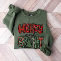 Merry and Bright Sweatshirt T-shirt Hoodie, Christmas Shirts, Family Christmas Hoodies, Christmas Sweatshirts for Women,...