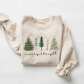 Merry and Bright Sweatshirt, Christmas Sweatshirt, Family Christmas Sweatshirt, Christmas Sweatshirts for Women, Merry...