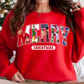 MerryChristmas Movie Characters Sweatshirt, Retro Christmas, Christmas Characters, Funny Xmas Shirt, Christmas Gift Hoodie