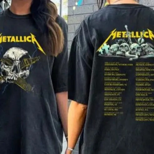 Metallica Metal Band Tour 2024 Event Shirt Metallica Metallica Band Fan Shirt 72 Seasons Tour Shirt Vintage Y2K T-Shirts, Hoodie, Sweatshirt
