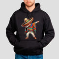 Mexican Boy Dabbing Poncho Cinco De Mayo T Shirt, Sweatshirt, Hoodie, Unisex Sweater Pullover Tee | GrindPrints.com