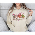 Mexican Christmas Sweatshirt, Coquette Christmas Tis The Season Shirt, Pan Dulce Christmas Tree Hoodie, Pink Christmas,...