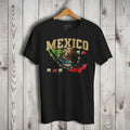 Mexican Flag Celebration Short Sleeve T-Shirt- Playera De Mexico Hoodie, Sweatshirt | GrindPrints.com