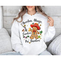 Mexican Gingerbread Christmas Shirt with Sombrero, Unisex Sweatshirt for the Holidays, Happy New Year Gingerbread Man...