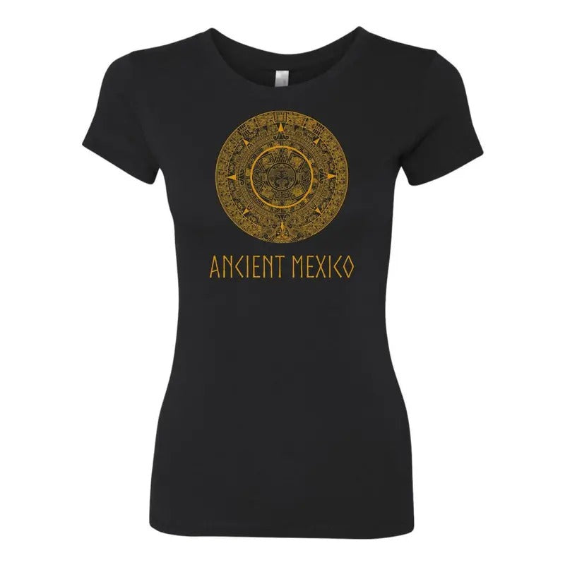 Mexico Calendario Azteca - Aztec Calendar Women's T-Shirt Casual Comfort Hoodie, Sweatshirt | GrindPrints.com