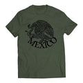 Mexico Mexican Flag Eagle 2.0 Short Sleeve T-Shirt- Playera Patriota De Mexico Casual Classic Hoodie, Sweatshirt
