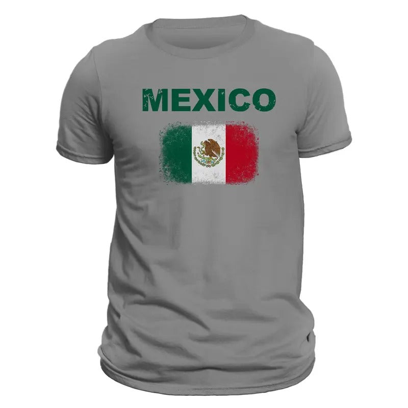 Mexico Mexican Flag Pride Gift Men's T-Shirt Hoodie, Sweatshirt | GrindPrints.com