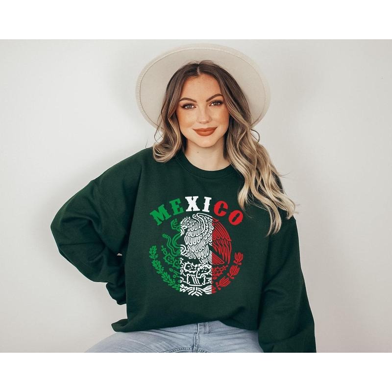 Mexico t-shirt, Mexico Coat of Arms Sweatshirt,Mexican Pride Nationality, Mexico Flag hoodi, Mexican Seal, Mexico Flag Hoodie