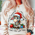 Mi Burrito Sabanero Mexican Tshirt Sweatshirt, Tuki Tuki Donkey Latino Xmas, Mexican Christmas Gift, Unisex Sweater...