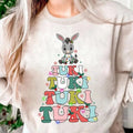 Mi Donkey Mexican Concha Tshirt Sweatshirt, Feliz Navidad Shirt, Tuki Tuki Donkey Conchas Latino Xmas, Unisex Sweater...