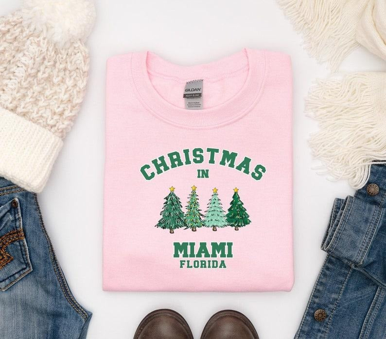 Miami Florida State Shirt Personalized City Name Shirt Trip Tree T-Shirts, Hoodie, Sweatshirt