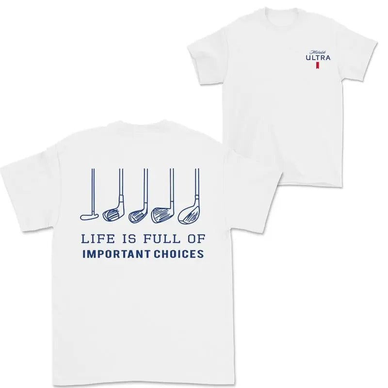 Michellob Ulltra Golfing Shirt, Ulltra Shirts, Graphic Tee For Men,  For Women Hoodie, Sweatshirt | GrindPrints.com