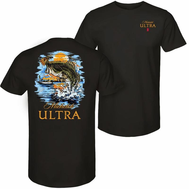 Michelob Ultra Bass Fishing T-Shirt - Sweatshirt