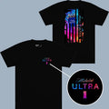 Michelob Ultra Beer Color Flag Tshirt , Double Side - One Style Fits All - For Her