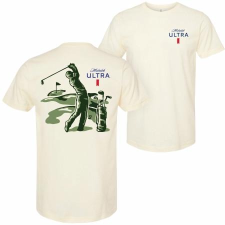 Michelob Ultra Golfing Hole One Front Back Print T-Shirts, Hoodie, Sweatshirt