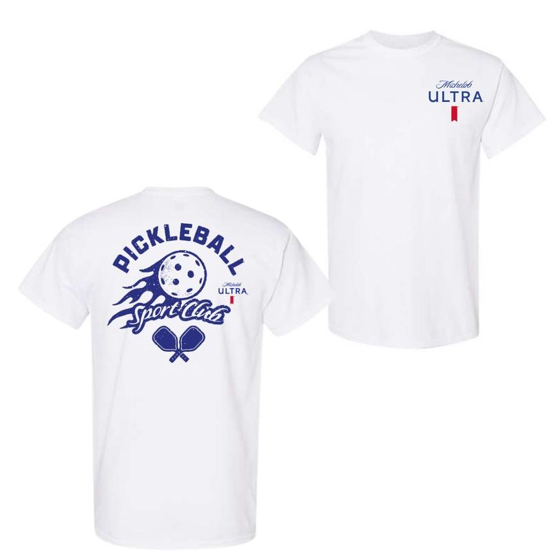 Michelob Ultra Pickleball Sport Club T-Shirt Sweatshirt Hoodie, Trendy Shirt | GrindPrints.com