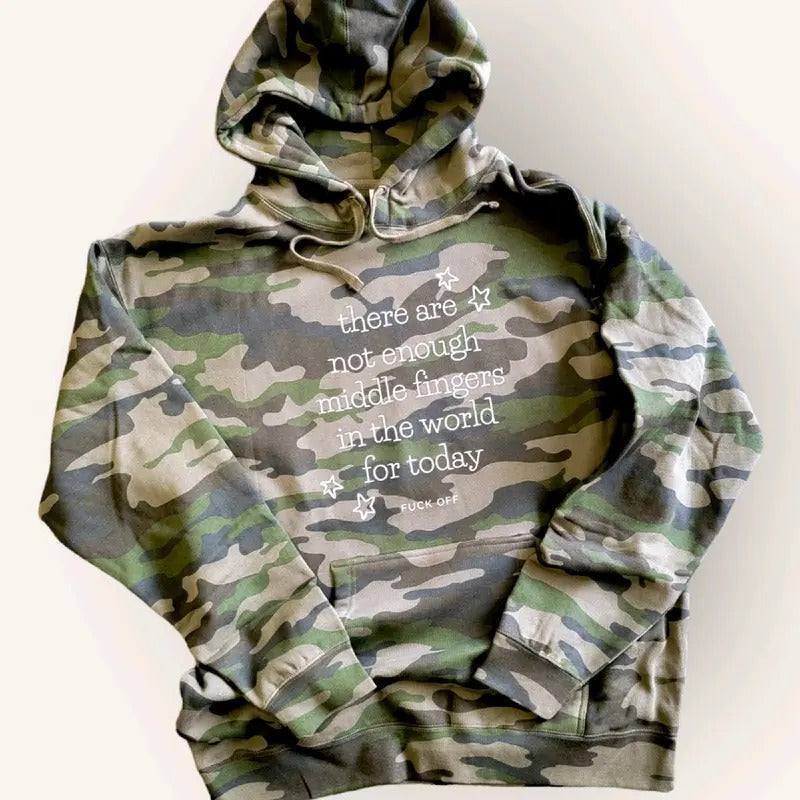 Middle Finger Hoodie T-Shirts, Sweatshirt | GrindPrints.com