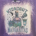 Midnight Margaritas Bleached Sublimation Tshirt Hoodie, Sweatshirt | GrindPrints.com