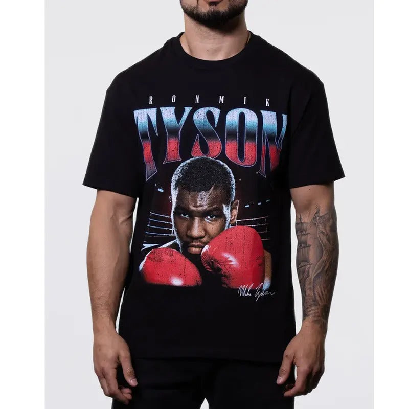 Mike Tyson In the Ring Tee Graphic Tee Tops Underwear Crewneck Menswear T Shirt Hoodie, Sweatshirt | GrindPrints.com