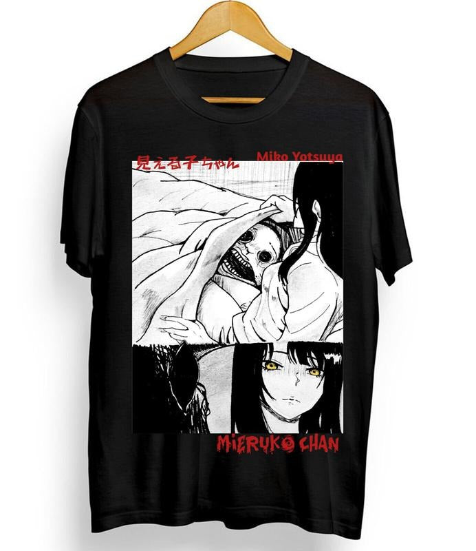 Miko Yotsuya Mieruko Chan New T-Shirt S-4XL,mieruko chan,miko yotsuya,ghost,manga mier Hoodie, Sweatshirt | GrindPrints.com
