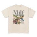 Milf Man I Love Frogs T Shirt, Frog Lovers, Funny Frog Tee, Frog Gifts, Funny Meme Vintage Graphic Shirt Hoodie, Sweatshirt