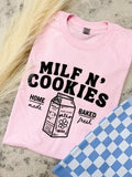 Milf N Cookies Graphic Tee Hoodie, Sweatshirt | GrindPrints.com