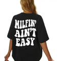 Milfin' Ain't Easy Shirt, Funny mom Sweatshirt, Mama t-shirt, Mom to Be Shirt, New mom T-shirt Chic Comfortable Casual...