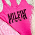 Milfin' Graphic Tank T-Shirts, Hoodie, Sweatshirt | GrindPrints.com