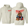 Milwaukeee Trump 47 Camo Hoodie 2 sides, Fuel Hand Drill Dog Hunter Unisex Hoodie, Gift for Father's Day, Mother's Day...