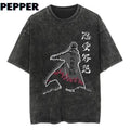 Minato Vintage Washed Shirt Menswear Top Underwear Tshirt Hoodie, Sweatshirt | GrindPrints.com