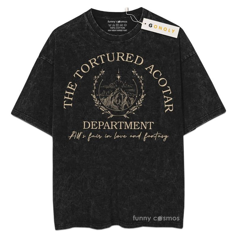 [ Mineral Wash ] Acotar Velaris Fans Lover Book Bookish Washed Shirt T-Shirts, Hoodie, Sweatshirt