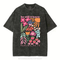 [ Mineral Wash ] Be Still Know Christian Washed Floral Psalms 46:10 Jesus Washed Shirt T-Shirts, Hoodie, Sweatshirt
