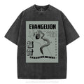 [ Mineral Wash ] Evangelion Chirstian Washed Shirt Jesus Graphic Washed Style Shirt Hoodie, Sweatshirt | GrindPrints.com