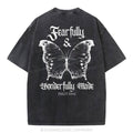 [ Mineral Wash ] Fearfully And Wonderfully Christian Washed Shirt Jesus Graphic Washed Style Shirt Hoodie, Sweatshirt