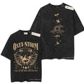[ Mineral Wash ] Fourth Wing Series, Onyx Storm Violence Brave The Dark Book, Bookish Graphic Washed Style Shirt Hoodie,...