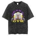 [ Mineral Wash ] Gear 5 Gym Vintage Tee Anime Fan Lovers Streetwear & Washed Gym Style Shirt Hoodie, Sweatshirt