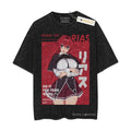 [ Mineral Wash ] High School DxD Shirt Rias Gremory Classic Fan Anime Shirt, Graphic Washed Style Shirt Hoodie, Sweatshirt