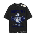 [ Mineral Wash ] I'm A Serious Goose Funny Lifting Weights Fitness Gym Tee, Fan Lovers Streetwear & Washed Gym Style...