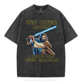 [ Mineral Wash ] It's Over Satan Chrsitian Washed Shirt Jesus Graphic Washed Style Shirt Hoodie, Sweatshirt | GrindPrints.com