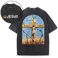 [ Mineral Wash ] JESUS Christian Washed Shirt Jesus Washed Shirt T-Shirts, Hoodie, Sweatshirt
