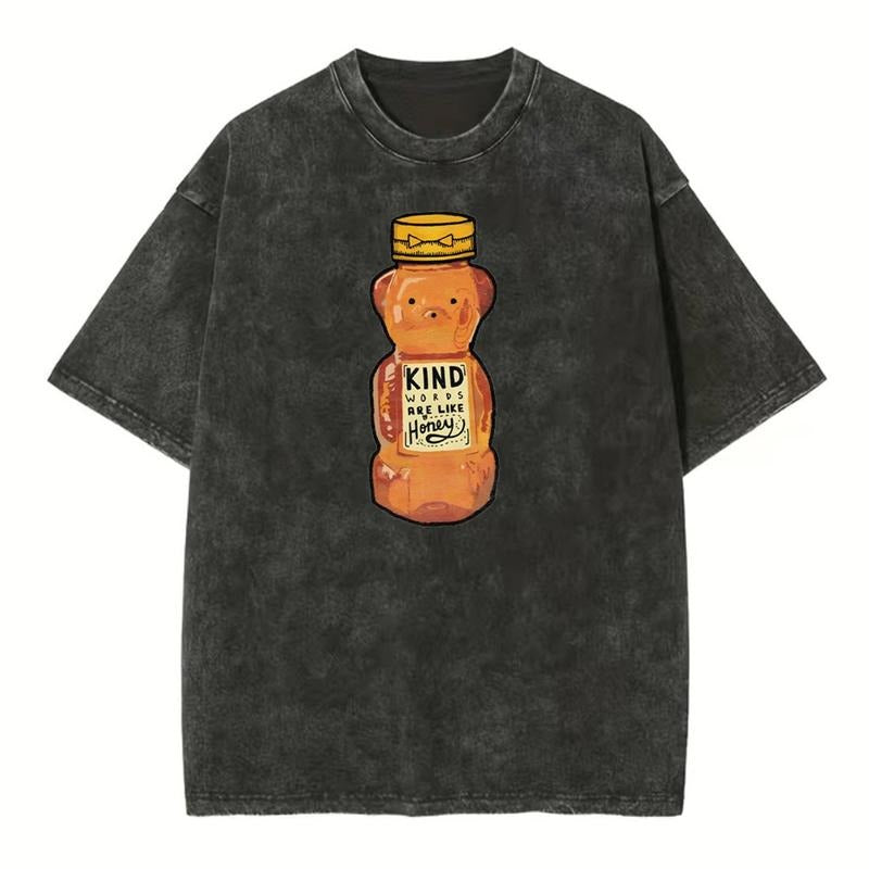 [ Mineral Wash ] Kind Words Are Like Honey Christian Washed Shirt Jesus Washed Shirt T-Shirts, Hoodie, Sweatshirt