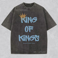[ Mineral Wash ] King Of Kings Shirt Shirt Christian Clothing Religious Washed Gift For Him Or Her Jesus Christ...
