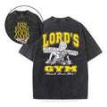 [ Mineral Wash ] Lords Gym Christian Washed TShirt Jesus Graphic Washed Style Shirt Hoodie, Sweatshirt | GrindPrints.com