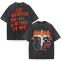 [ Mineral Wash ] Messiah Christian Washed Jesus Washed Shirt T-Shirts, Hoodie, Sweatshirt