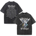 [ Mineral Wash ] Michael Christian Washed TShirt Jesus Graphic Washed Style Shirt Hoodie, Sweatshirt | GrindPrints.com