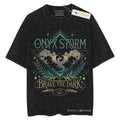 [ Mineral Wash ] Onyx Storm Brave The Dark Fourth Wingg Basgiath War Collegee For Fans Lover Book, Bookish, Graphic...