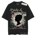 [ Mineral Wash ] Pride And Prejudice For Fans Lover Book, Bookish, Graphic Washed Style Shirt Hoodie, Sweatshirt